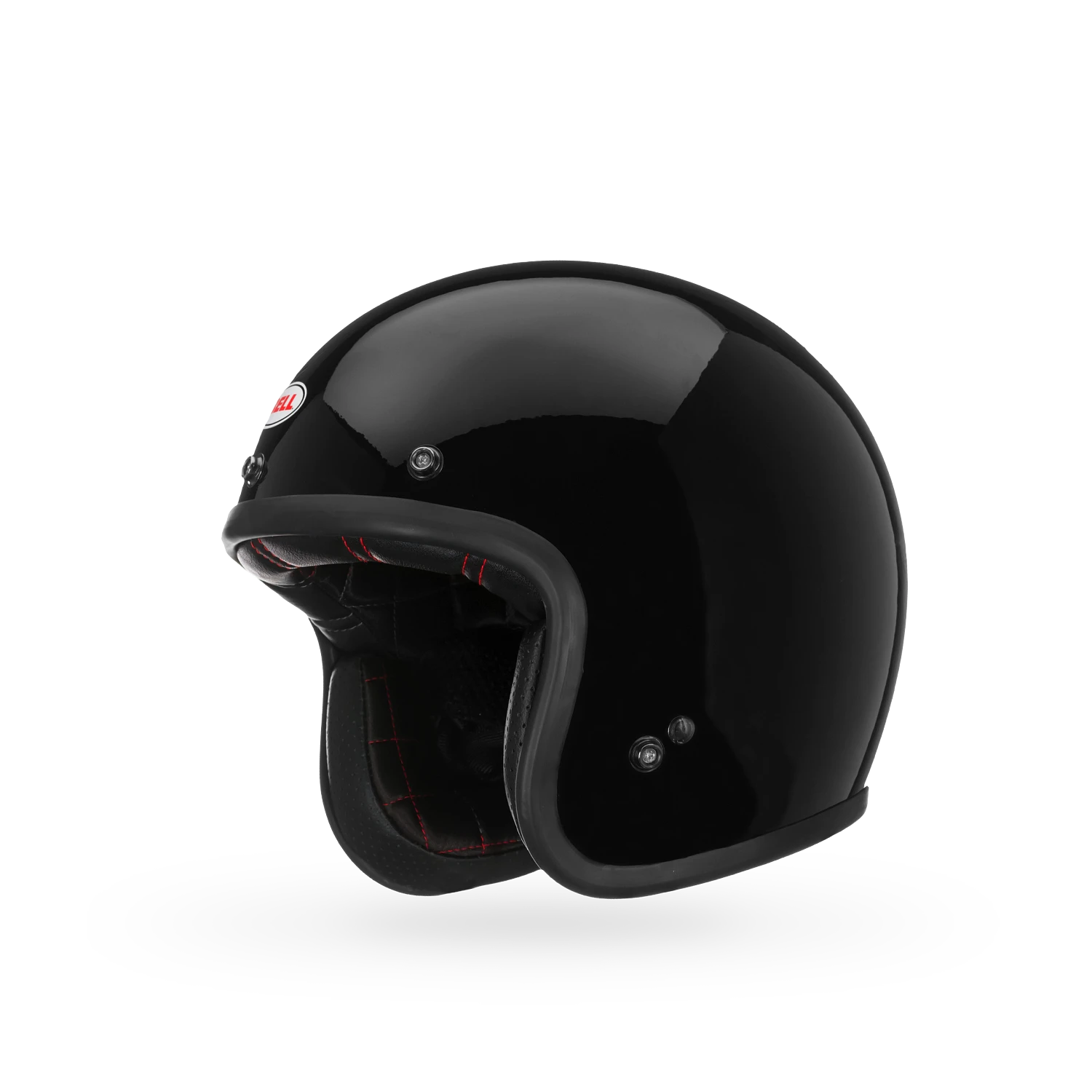 250030000200000001-Gloss-Black_4 Casco Moto Calle Custom 500 Negro Bell - Imagen 1