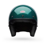 Casco Moto Calle Custom 500 Flake Verde Bell - Imagen 3