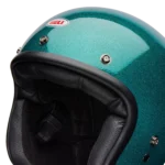 Casco Moto Calle Custom 500 Flake Verde Bell - Imagen 9
