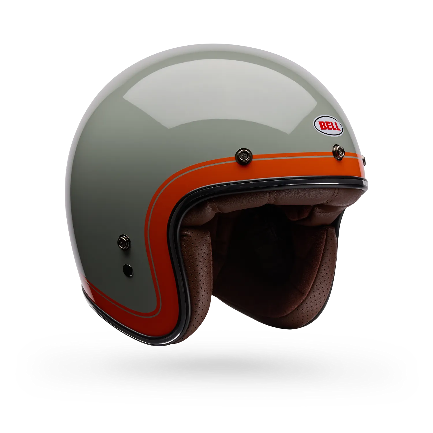 38149_224_2 Casco Moto Calle Custom 500 Crate Gris Bell - Imagen 1