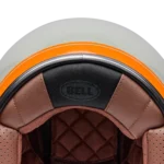 Casco Moto Calle Custom 500 Crate Gris Bell - Imagen 7