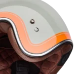 Casco Moto Calle Custom 500 Crate Gris Bell - Imagen 8
