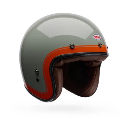 Casco Moto Calle Custom 500 Crate Gris Bell