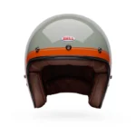 Casco Moto Calle Custom 500 Crate Gris Bell - Imagen 2