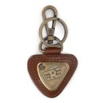 LLAVERO TRIANGULAR BATTERY BOX MARRON CLARO