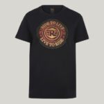 POLERA DAMA LOGOTIPO METALICO NEGRO - Imagen 2
