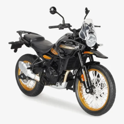 MOTO A ESCALA 1:12 NEW HIMALAYAN HANLE BLACK