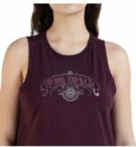 CAMISETA SIN MANGAS ORNATED ROJA - Imagen 2