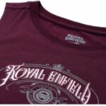 CAMISETA SIN MANGAS ORNATED ROJA