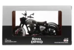 MOTO A ESCALA 1:12 NEW CLASSIC 350 DARK GUNMETAL GREY - Imagen 4