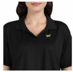 POLO RELAXED MOTO PARA MUJER NEGRO - Imagen 3