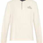 ROYAL ENFIELD CAMISETA HENLEY EPIC DISCOVERIES BLANCA