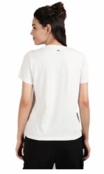ROYAL ENFIELD CAMISETA RIDE PURE PARA MUJER BLANCA - Imagen 2