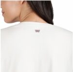 ROYAL ENFIELD CAMISETA RIDE PURE PARA MUJER BLANCA - Imagen 4