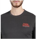 ROYAL ENFIELD CAMISETA THE KNOCKOUT FS GRIS ANTHRACITE - Imagen 4