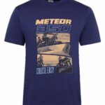 ROYAL ENFIELD CAMISETA METEOR 350 AZUL
