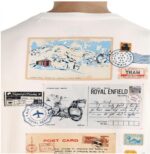 ROYAL ENFIELD POLERA POSTCARDS BLANCO - Imagen 3