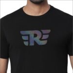 ROYAL ENFIELD CAMISETA REFLECTANTE THROTTLE NEGRA - Imagen 3