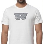 ROYAL ENFIELD CAMISETA REFLECTANTE THROTTLE  BLANCA