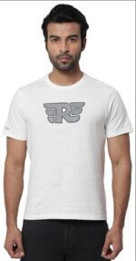 ROYAL ENFIELD CAMISETA REFLECTANTE THROTTLE  BLANCA